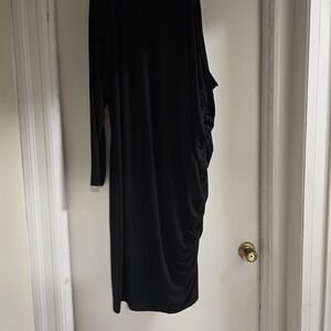 Eloquii Black Long Sleeve Dress